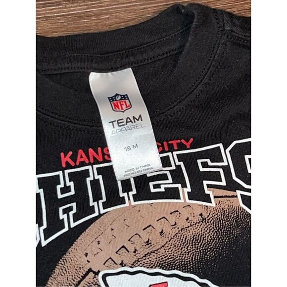 Infant Kansas City Chiefs Short Sleeve T Shirt Size 18 Months - Picture 2 of 4